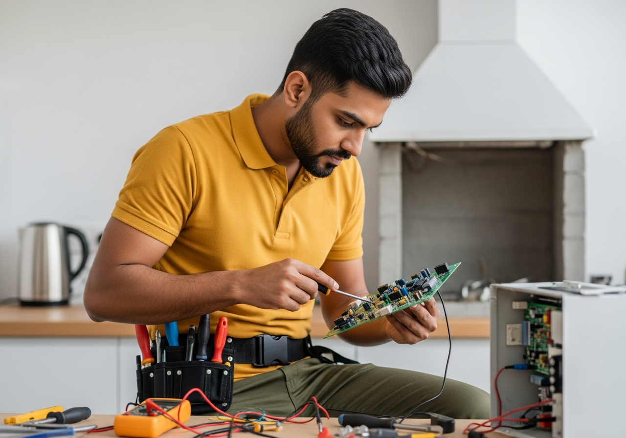 Chimney PCB/Control Panel Repair